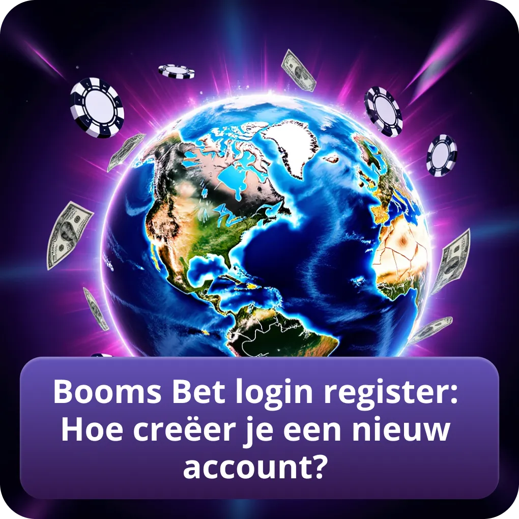 Booms Bet login register: Hoe creëer je een nieuw account?